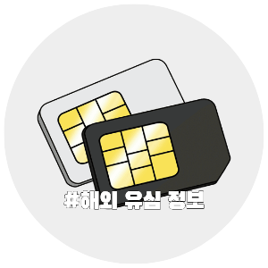 해외여행, 여행꿀팁, 해외 유심 정보, 여행정보 추천